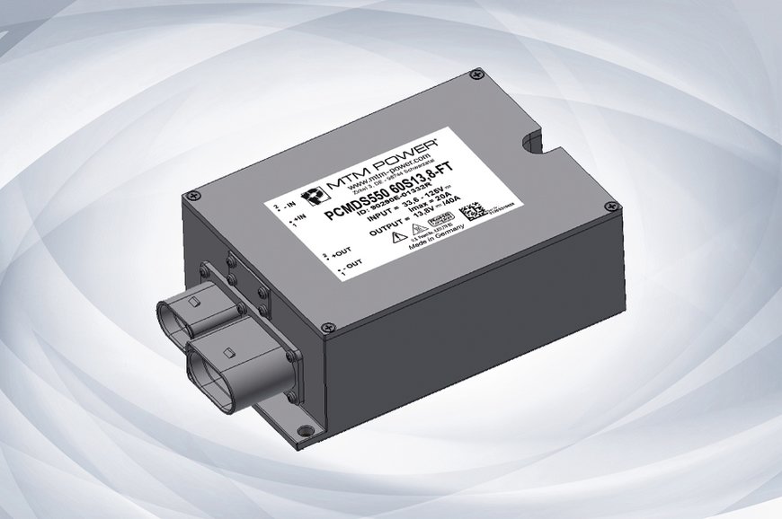 Robust, inexpensive, reliable – DC/DC Converter PCMDS550-FT for Forklift Trucks